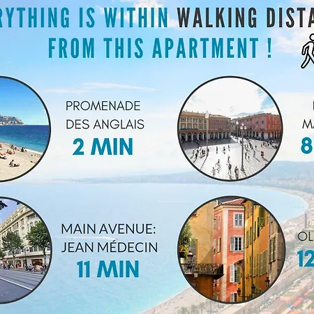 Nestor&jeeves - Galet Terrasse - - Very Close Sea Apartment